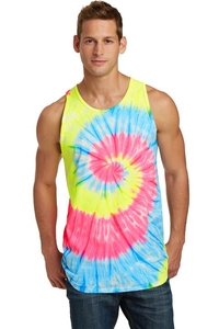 PC147TT - Port & Company Tie-Dye Tank Top.  PC147TT