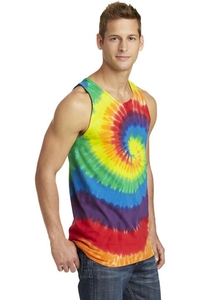 PC147TT - Port & Company Tie-Dye Tank Top.  PC147TT