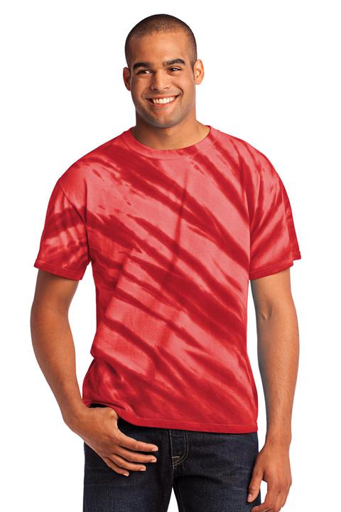 PC148 - Port & Company - Tiger Stripe Tie-Dye Tee