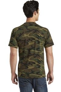 PC54C - Port & Company Core Cotton Camo Tee.  PC54C