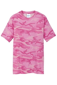 PC54C - Port & Company Core Cotton Camo Tee.  PC54C