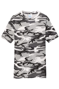 PC54C - Port & Company Core Cotton Camo Tee.  PC54C