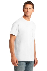PC54P - Port & Company Core Cotton Pocket Tee