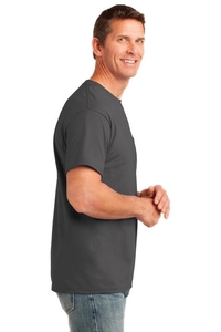 PC54P - Port & Company Core Cotton Pocket Tee