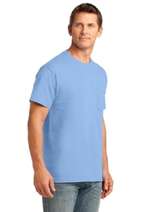 PC54P - Port & Company Core Cotton Pocket Tee