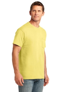 PC54P - Port & Company Core Cotton Pocket Tee
