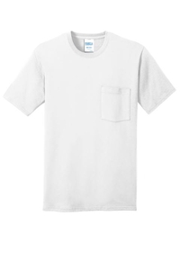 PC54P - Port & Company Core Cotton Pocket Tee