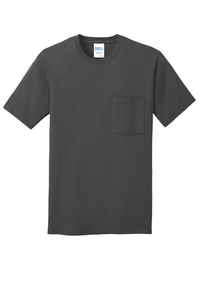 PC54P - Port & Company Core Cotton Pocket Tee