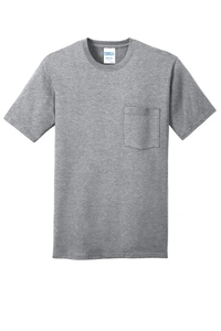 PC54P - Port & Company Core Cotton Pocket Tee