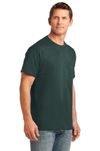 PC54P - Port & Company Core Cotton Pocket Tee