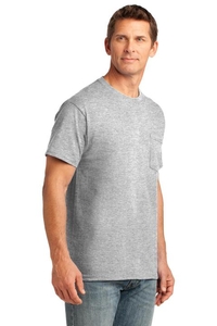 PC54P - Port & Company Core Cotton Pocket Tee