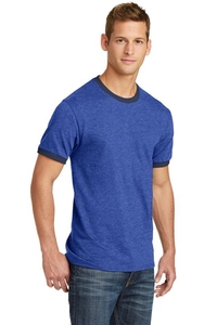 PC54R - Port & Company Core Cotton Ringer Tee.  PC54R