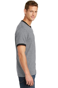 PC54R - Port & Company Core Cotton Ringer Tee.  PC54R