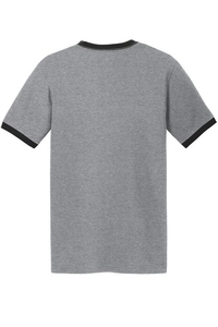 PC54R - Port & Company Core Cotton Ringer Tee.  PC54R