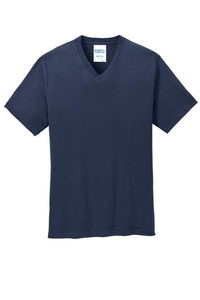 PC54V - Port & Company Core Cotton V-Neck Tee