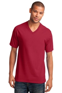 PC54V - Port & Company Core Cotton V-Neck Tee