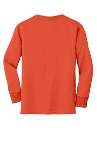 PC54YLS - Port & Company Youth Long Sleeve Core Cotton Tee