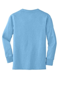 PC54YLS - Port & Company Youth Long Sleeve Core Cotton Tee