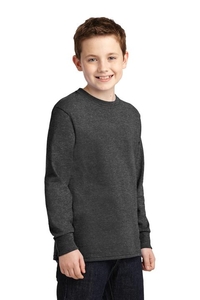 PC54YLS - Port & Company Youth Long Sleeve Core Cotton Tee