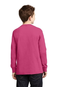 PC54YLS - Port & Company Youth Long Sleeve Core Cotton Tee