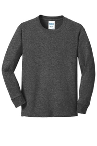 PC54YLS - Port & Company Youth Long Sleeve Core Cotton Tee