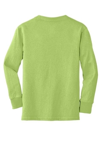PC54YLS - Port & Company Youth Long Sleeve Core Cotton Tee