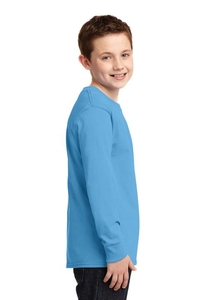 PC54YLS - Port & Company Youth Long Sleeve Core Cotton Tee