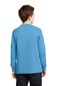 PC54YLS - Port & Company Youth Long Sleeve Core Cotton Tee