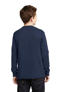 PC54YLS - Port & Company Youth Long Sleeve Core Cotton Tee