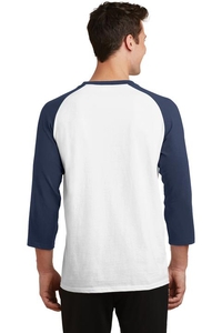 PC55RS - Port & Company Core Blend 3/4-Sleeve Raglan Tee