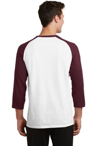PC55RS - Port & Company Core Blend 3/4-Sleeve Raglan Tee