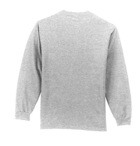 PC61LSP - Port & Company - Long Sleeve Essential Pocket Tee.  PC61LSP