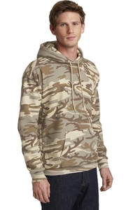 PC78HC - Port & Company Core Fleece Camo Pullover Hooded Sweatshirt