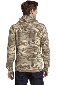 PC78HC - Port & Company Core Fleece Camo Pullover Hooded Sweatshirt