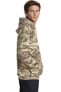 PC78HC - Port & Company Core Fleece Camo Pullover Hooded Sweatshirt