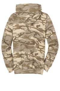 PC78HC - Port & Company Core Fleece Camo Pullover Hooded Sweatshirt