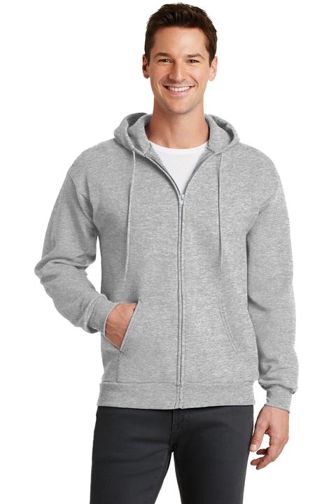 PC78ZH - Port & Company - Core Fleece Full-Zip Hooded Sweatshirt