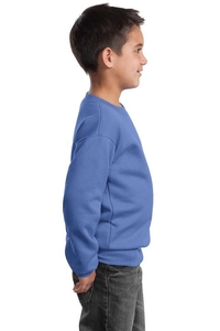 PC90Y - Port & Company - Youth Core Fleece Crewneck Sweatshirt.  PC90Y