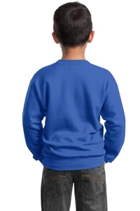PC90Y - Port & Company - Youth Core Fleece Crewneck Sweatshirt.  PC90Y
