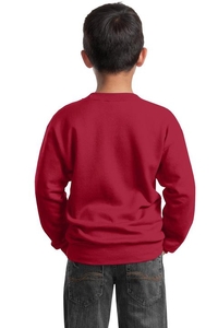 PC90Y - Port & Company - Youth Core Fleece Crewneck Sweatshirt.  PC90Y