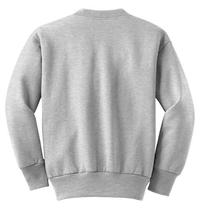 PC90Y - Port & Company - Youth Core Fleece Crewneck Sweatshirt.  PC90Y