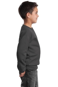 PC90Y - Port & Company - Youth Core Fleece Crewneck Sweatshirt.  PC90Y
