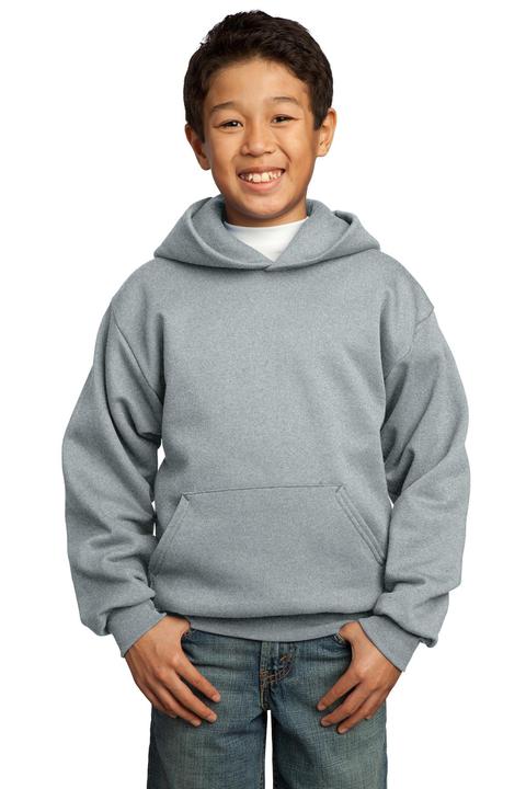 PC90YH - Port & Company - Youth Core Fleece Pullover Hooded Sweatshirt.  PC90YH