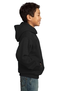 PC90YH - Port & Company - Youth Core Fleece Pullover Hooded Sweatshirt.  PC90YH