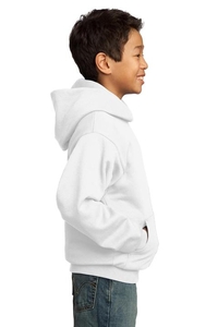 PC90YH - Port & Company - Youth Core Fleece Pullover Hooded Sweatshirt.  PC90YH