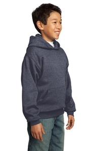 PC90YH - Port & Company - Youth Core Fleece Pullover Hooded Sweatshirt.  PC90YH