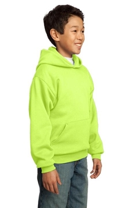 PC90YH - Port & Company - Youth Core Fleece Pullover Hooded Sweatshirt.  PC90YH