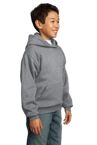 PC90YH - Port & Company - Youth Core Fleece Pullover Hooded Sweatshirt.  PC90YH