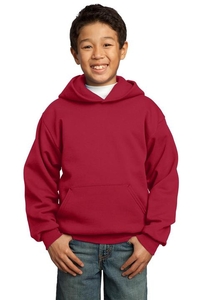 PC90YH - Port & Company - Youth Core Fleece Pullover Hooded Sweatshirt.  PC90YH