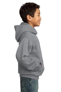 PC90YH - Port & Company - Youth Core Fleece Pullover Hooded Sweatshirt.  PC90YH